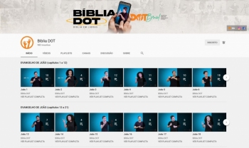 Evangelho de João em Libras é usado em igrejas e pequenos grupos